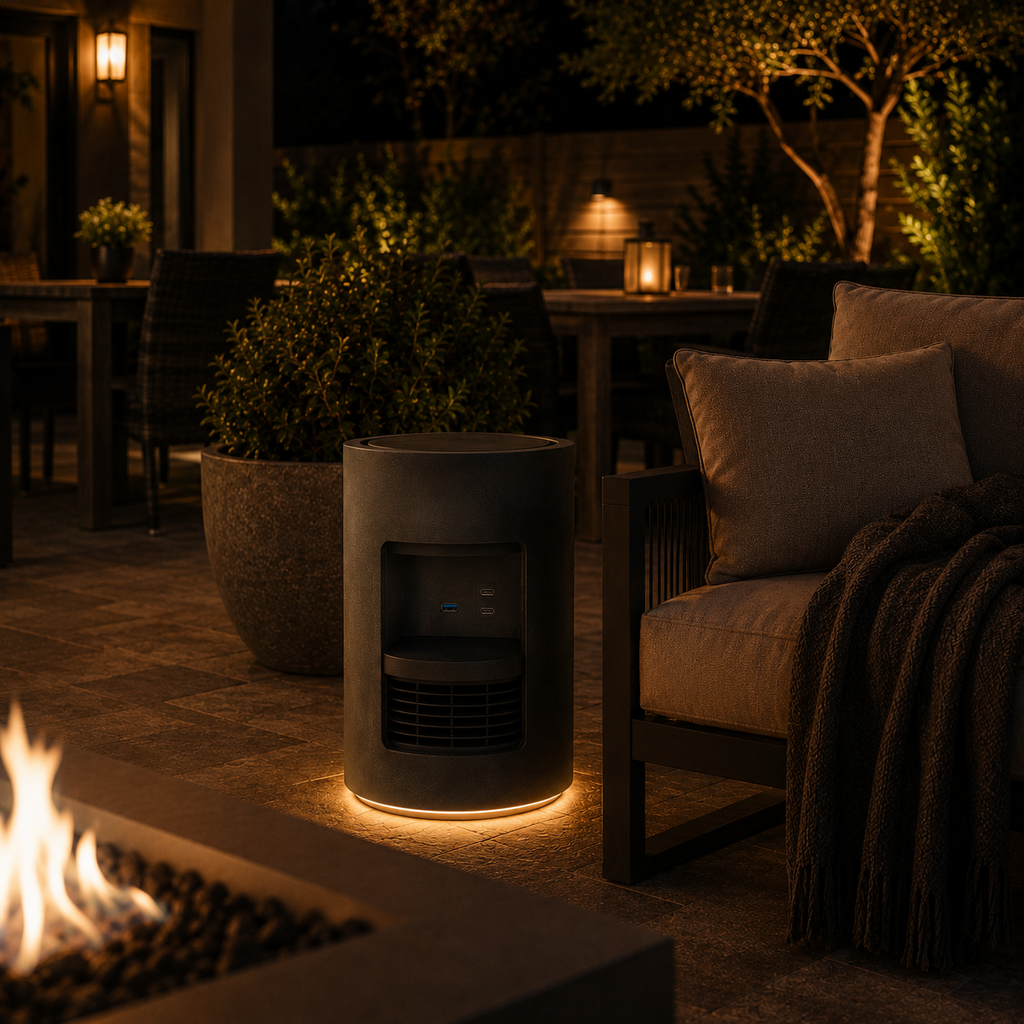 Beacon™ Solar Table - Slate