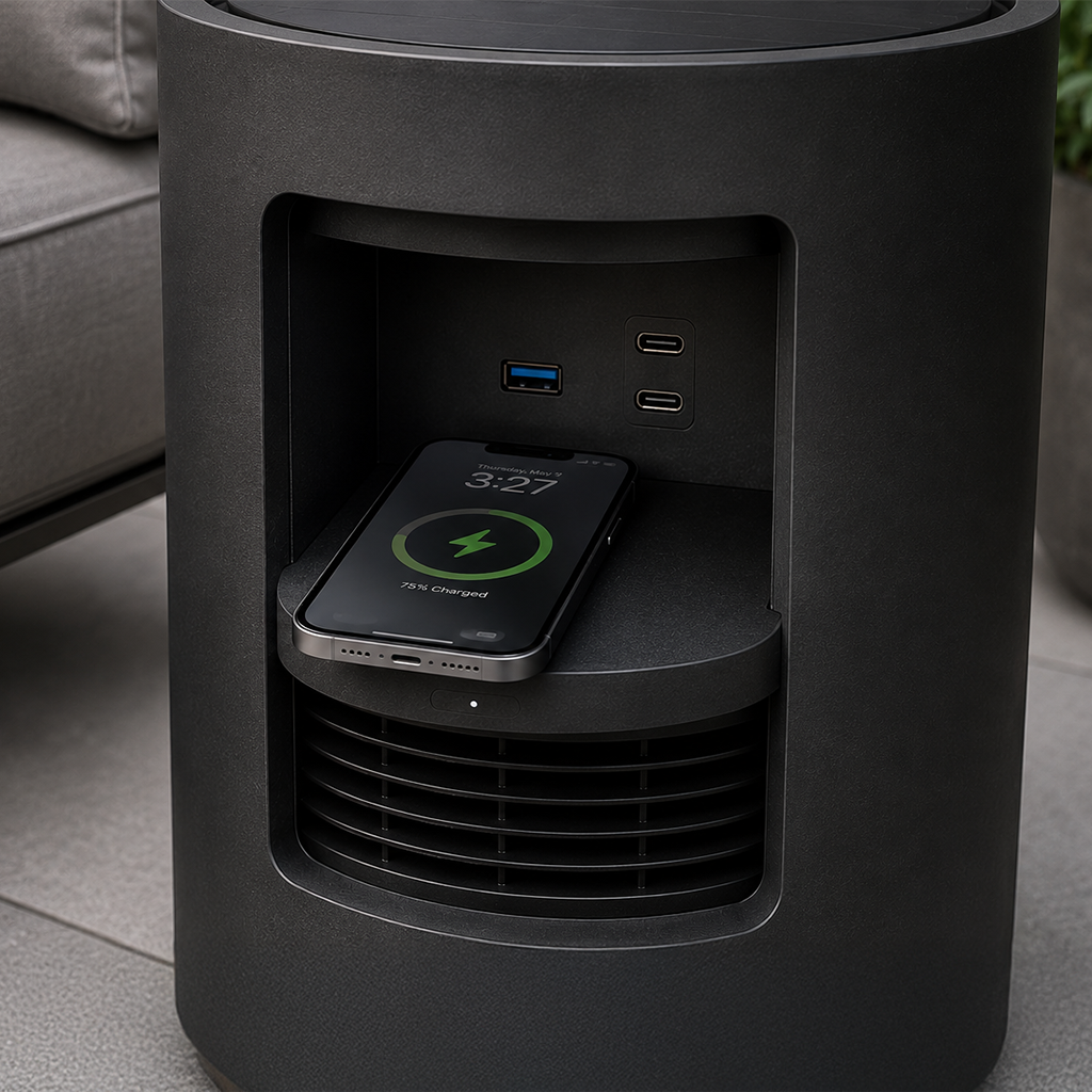 Beacon™ Solar Table - Slate